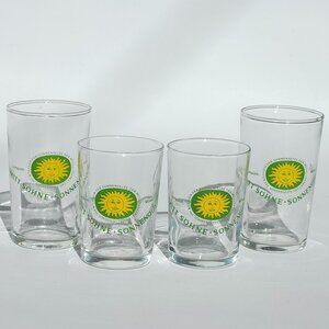 VINTAGE West Germany Shot Glass Schmitt Sohne Sonnenqualitat Sample Glass Taste